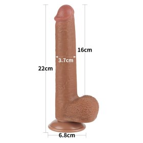 Realsitičan Dildo u braon boji- LVTOY00737-5